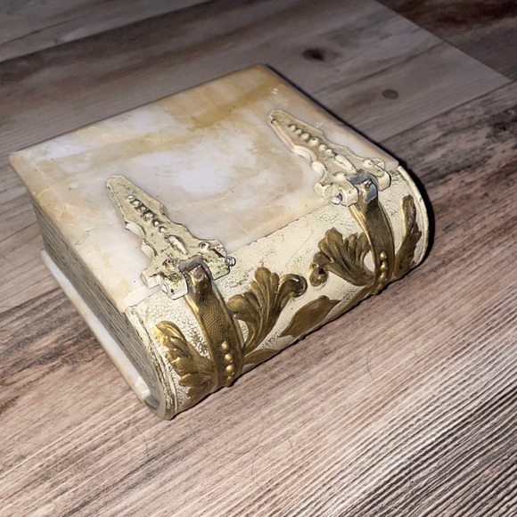 Antique Other - Vintage antique alabaster box book